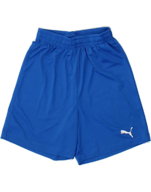 PUMA Boys Sport Shorts 11-12 Years Blue