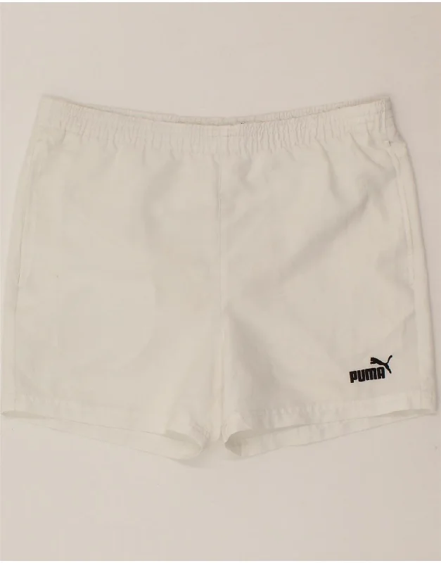 PUMA Boys Sport Shorts 13-14 Years White