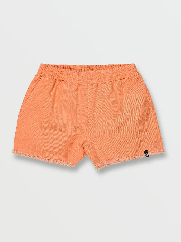 Girls Strutin Stone Shorts - Papaya