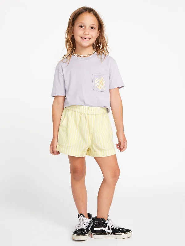 Girls Sunday Strut Shorts - Citron