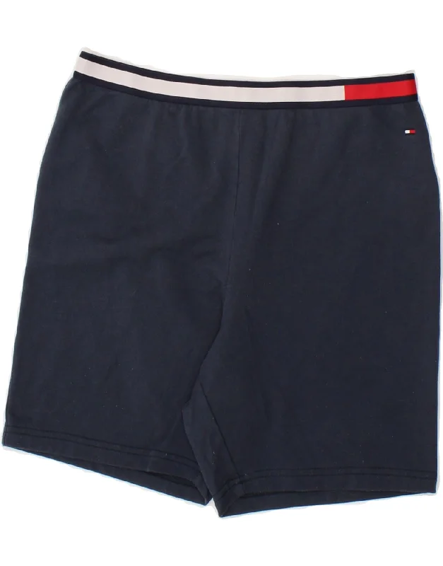 TOMMY HILFIGER Boys Sport Shorts 14-15 Years  Navy Blue Cotton